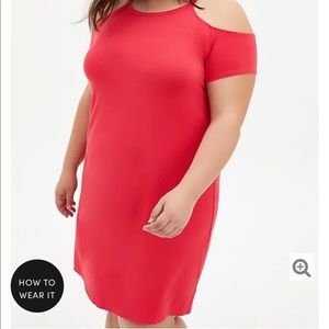Torrid Red Dress 1 XL NWT